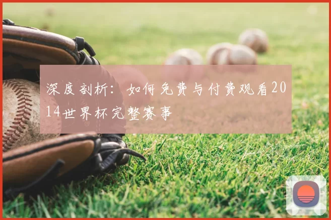 深度剖析：如何免费与付费观看2014世界杯完整赛事