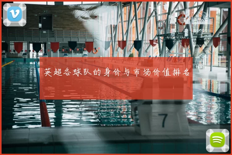 英超各球队的身价与市场价值排名
